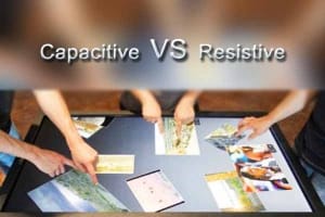 What the difference of Capacitive Touch Screen and Resistive Touch Screen?