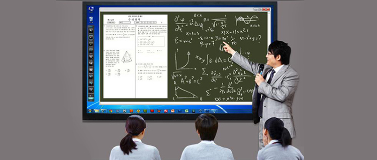 Touch performance of electronic whiteboard