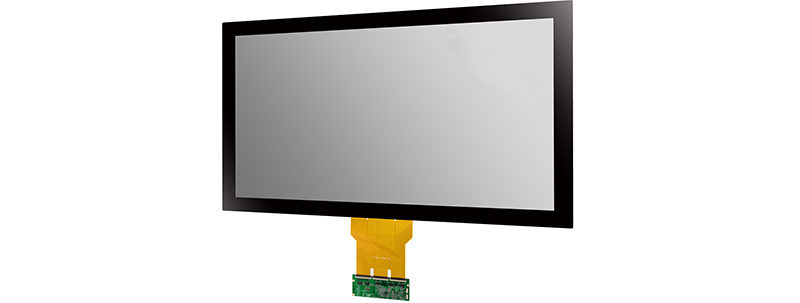 Multi-point capacitive touch screen