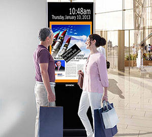 High quality outdoor touch kiosk