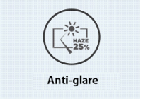 Haze 25%, Anti-glare of 55 inch LCD Panel 