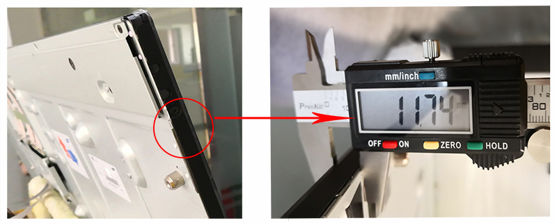 Structure of LCD Panel LTI550FN01