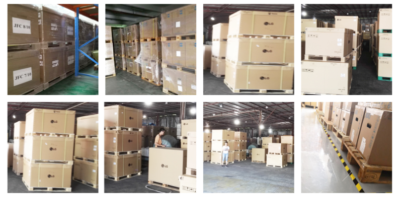 Warehouse of Outdoor Advertising LCD Screens