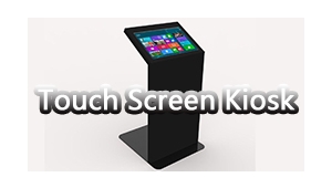 Touch screen kiosk in the retail industry
