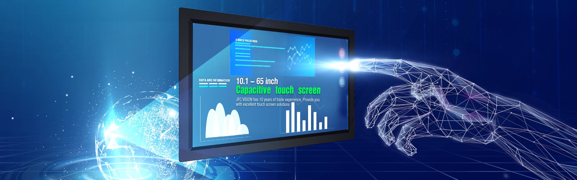 Projected Capacitive Touch Screen