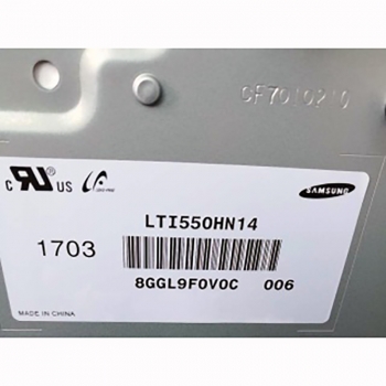 Ultra Narrow Bezel 1.9 mm Samsung Video Wall Displays 55 inch LTI550HN14
